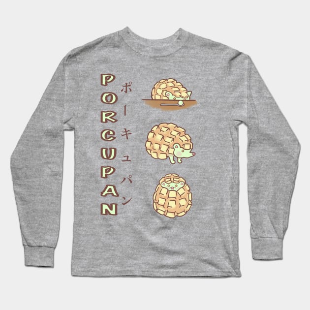 Porcupan Long Sleeve T-Shirt by tommyibrado